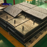 Wear resistant alumina liner ceramic rubber compound lining plate